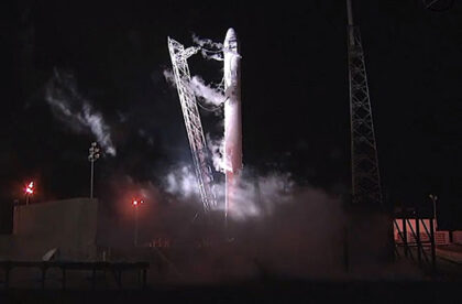 Start rakety Falcon9