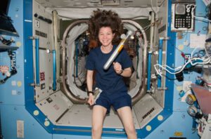 Astronautka NASA Catherine Coleman a její nezbedné vlasy