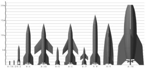Rakety A1-A10 boli prvé americké balistické rakety.