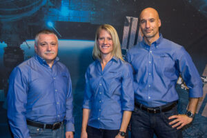 Posádka Sojuzu TMA-09M: Fjodor Jurčichin - Karen Nyberg - Luca Parmitano