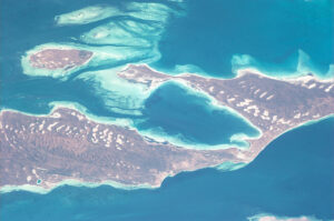 Sám Luca nazval tento snímek jako "50 shades of blue". Na fotce je pobřeží Austrálie.