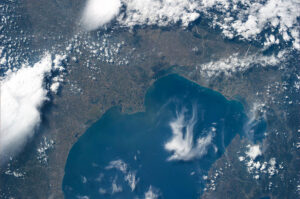 Opět Benátky. Tentokrát ovšem v širokoúhlém provedení - takhle nějak vidí astronauti krajinu pod sebou.