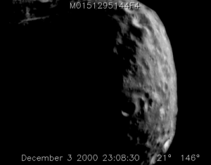 Rotácia asteroidu Eros.