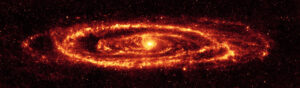 Galaxie M31 ze souhvězdí Andromeda