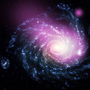 NGC 1232 - kompozitní snímek