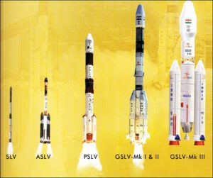 Všetky indické rakety. Posledná ešte neletela. Jej štart je plánovaný približne okolo roku 2015.