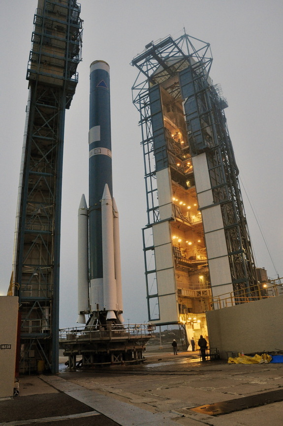 Raketa Delta II na Vandenbergově základně