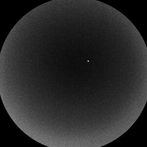 Testovací snímek ChemCam roveru Curiosity (Sol 777)