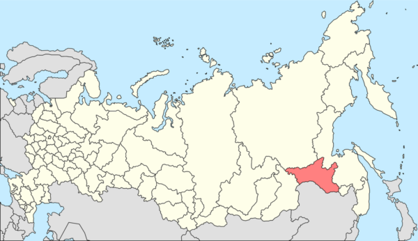 Amurská oblast, ne jejímž jižním okraji probíhá stavba kosmodromu Vostyčnyj
