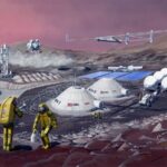 Multifunction Mars Base, Les Bossinas 1991 zdroj: nasa.gov