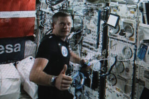 Andreas Mogensen na palubě ISS