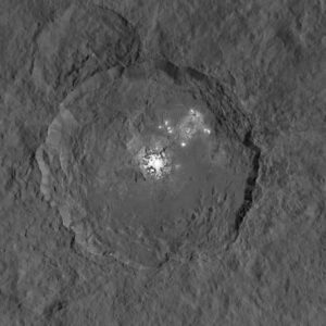kráter Occator na Ceres, NASA/JPL-Caltech/UCLA/MPS/DLR/IDA