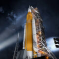 Nová vizuální podoba rakety SLS