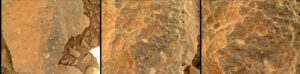 Sol 503 - Kamera MAHLI provedla blízké zkoumání kamenů těsně před vozítkem