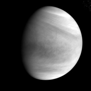 Ultrafialový snímek Venuše ze sondy Akatsuki