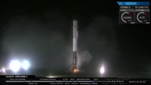 Vítej zpět na Floridě, první stupni Falconu 9. Zdroj: SpaceX