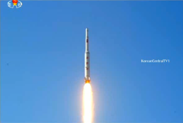 Start rakety Unha-3