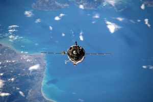 Tim Peake zachytil blížící se Sojuz nad Novým Zélandem
