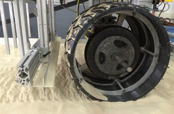 Test kola pro Mars rover 2020