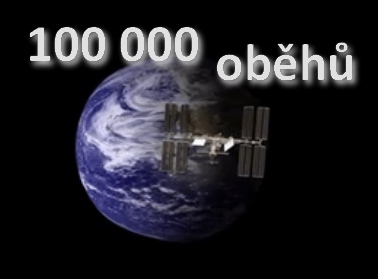 100 000 oběhů ISS