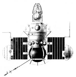 Veněra-Mars 2MV-1. Gunter's Space Page