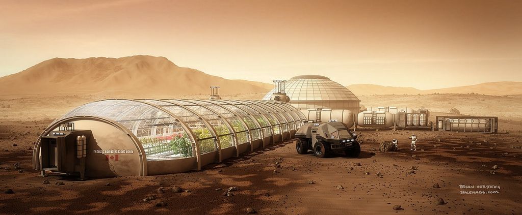 Mars habitat