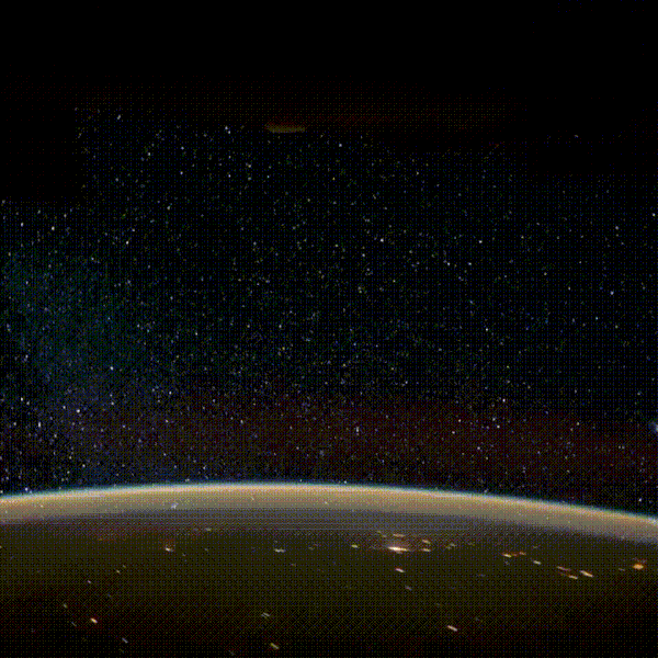 Mléčná dráha z ISS