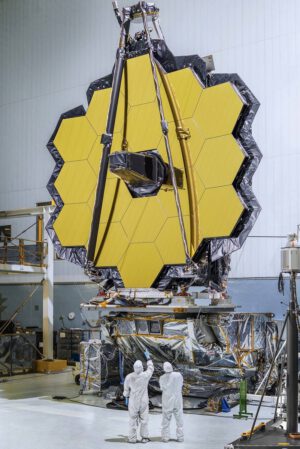 Primární zrcadlo dalekohledu Jamese Webba