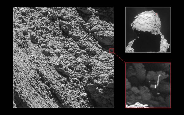 Philae na kometě