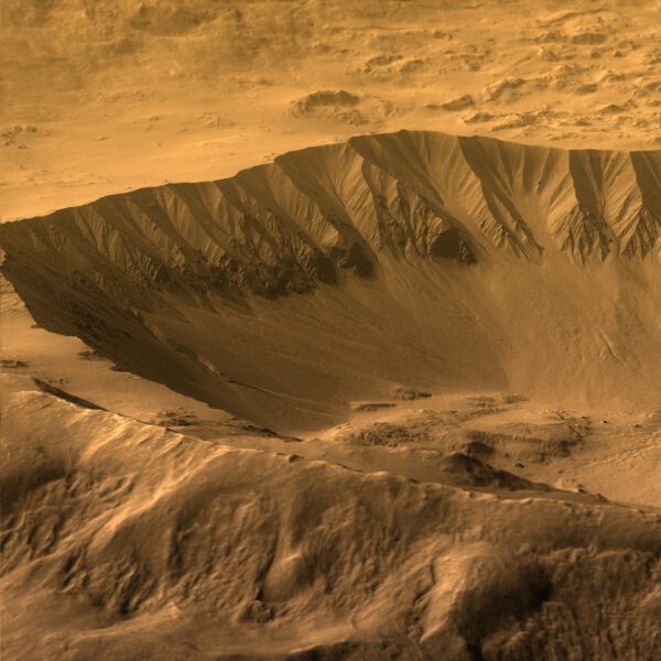 Mars na vizualizaci