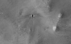 Motýlí kráter na Marsu