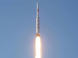 Start rakety Unha-3 v roce 2016