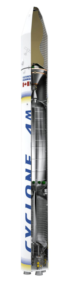 Návrh rakety Cyklon 4M