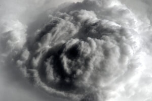 Opravdu krásný, i když hrůzostrašný oblak… Afrika, domov největších bouří jaké jsem jako pilot viděl.