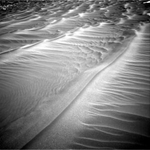 Duny u vozítka Curiosity