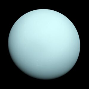 Uran nasnímaný Voyagerem 2