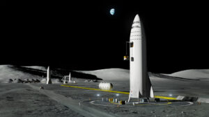 BFR na základně Moon Base Alpha