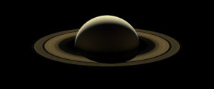 Saturn z 13.9.2017, Cassini NASA