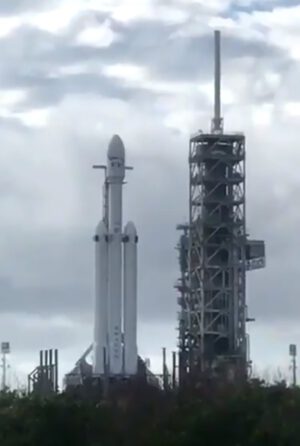 Falcon Heavy poprvé na historické rampě LC-39A.