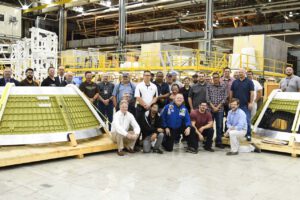 V továrně Michoud se již nachází všech sedm dílů kabiny Orionu pro EM-2. Minulý týden NASA avizovala zahájení svařování kabiny na prosinec 2017