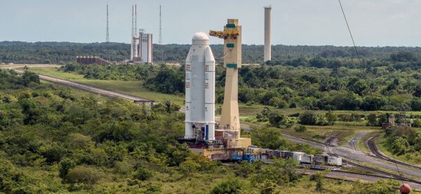 Dvě Ariane 5 na jedné fotografii