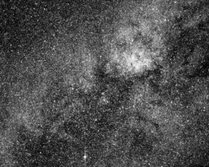 První kalibrační snímek, který pořídila jedna z kamer na teleskopu TESS