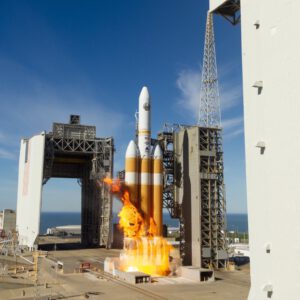Ohnivý start Delta IV Heavy