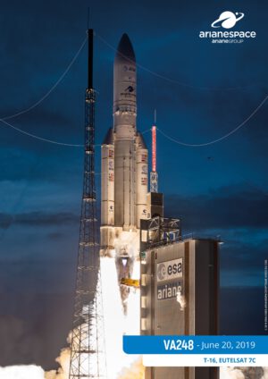 20. června odstartovala Ariane 5 s dvěma telekomunikačními družicemi