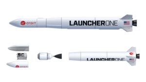 Dvoustupňová raketa LauncherOne na kapalné pohonné látky