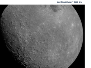 Měsíc z paluby Chandrayaan 2