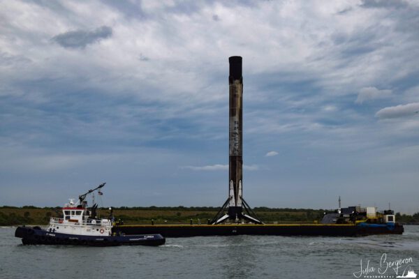 První čtyřikrát použitý první stupeň Falconu 9