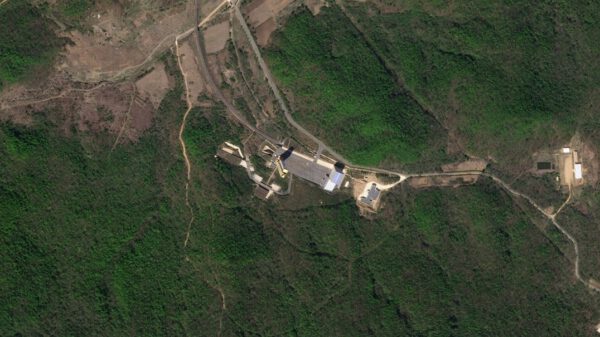 Severokorejský režim tvrdil, že v létě roku 2018 tento areál demontoval, ale snímky shromážděné na jaře 2019 naznačují, že místo bylo alespoň částečně opraveno. Tento obrázek byl pořízen 2. května 2019.