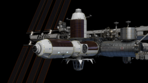 Budoucí možná podoba modulů společnosti Axiom u ISS