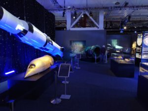 Cosmos Discovery Praha 2020, expozice Saturnu 5